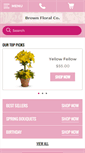 Mobile Screenshot of brownfloralco.com